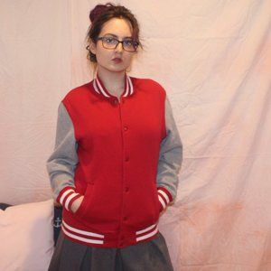 Letterman Style Soft Jacket